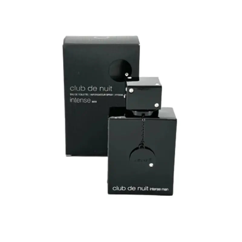 Armaf Club De Nuit Intense Man EDT Men New in Box, Black , 3.6 Fl Oz Fragrance Perfume Blend Cosmetic Gift Scented Scent Aroma Jasmine Cologne Lemon Apple Floral Bergamot Long Lasting Vanilla