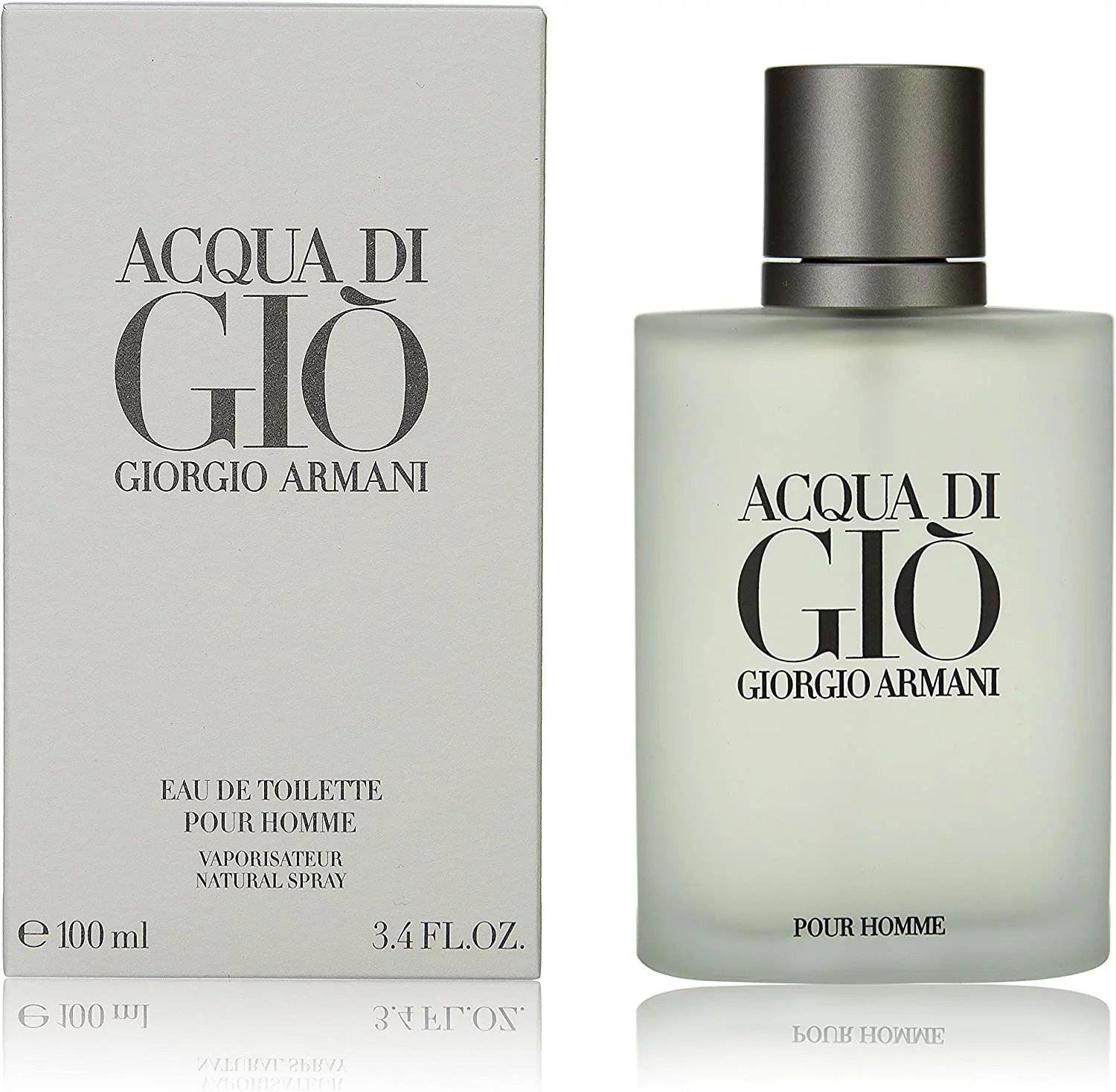 Men'S Acqua Di Gio Eau De Toilette Spray, 3.4 Fl Oz - All Skin Types